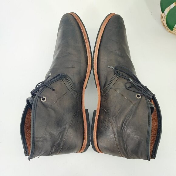 Timberland Boot Co Men's Wodehouse Chukka Brown Leather Boots Size 10 - Picture 5 of 8